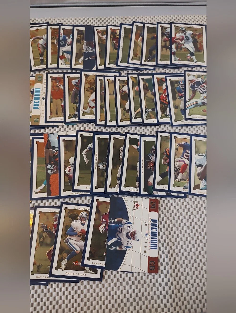 fleer 50 football
